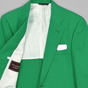 Master’s ready! Men’s Kelly Green Blazer
